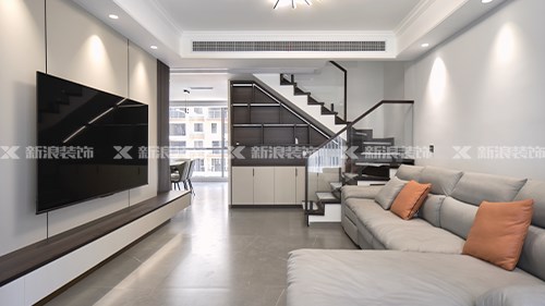 現代輕奢129㎡美觀、風水兩不誤|長(cháng)沙全屋整裝(zhuāng)