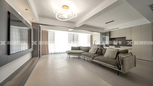 143m²現代簡約 收納設計兩不誤真的超棒|長(cháng)沙全屋整裝(zhuāng)
