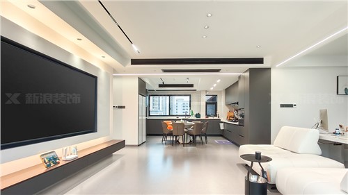 15w搞定116m²極簡黑白風裝(zhuāng)修|長(cháng)沙新(xīn)浪裝(zhuāng)飾全屋整裝(zhuāng)