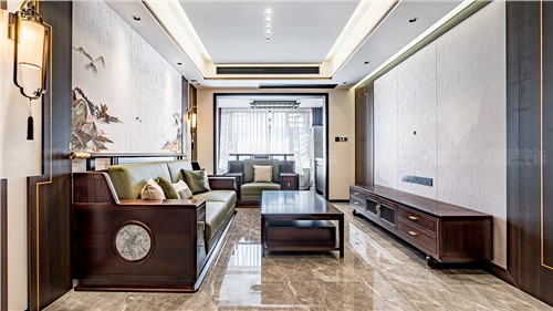 14.7W打造100m²新(xīn)中(zhōng)式家|長(cháng)沙全屋整裝(zhuāng)