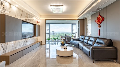 打造136m²現代簡約家|長(cháng)沙全屋整裝(zhuāng)