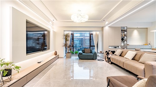 368m²打造現代輕奢家|長(cháng)沙全屋整裝(zhuāng)