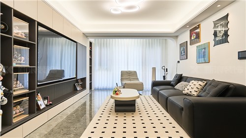 4.3w搞定131m²時尚家|長(cháng)沙全屋整裝(zhuāng)